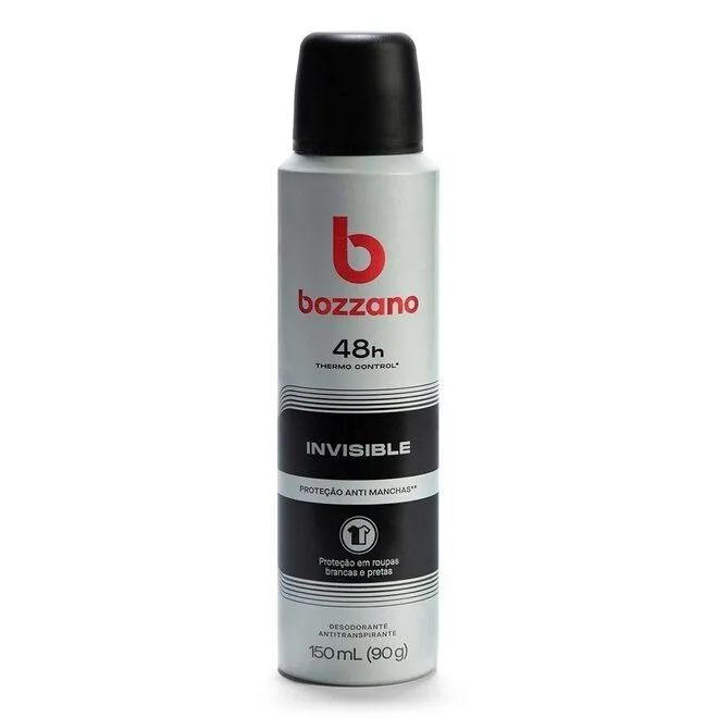 Desodorante Aerossol Invisible Bozzano 150ml
