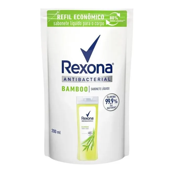 Sabonete Liquido Rexona Bamboo Ref 200ml(Rex)