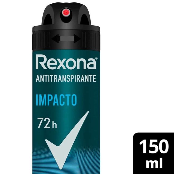 Desodorante Aerosol Rexona Impacto 150ml