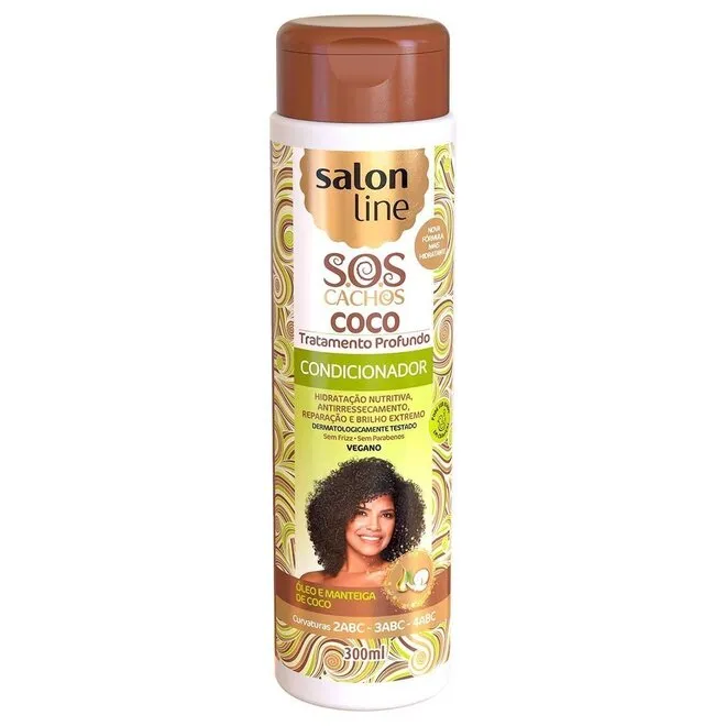 Condicionador Salon Line Sos Cachos Coco 300ml