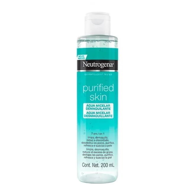 Agua Micelar Purified 7em1 200ml - NEUTROGENA