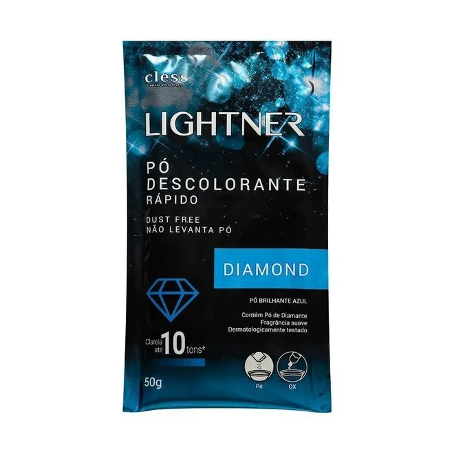 Pó Descolorante Lightner Diamond com 50g