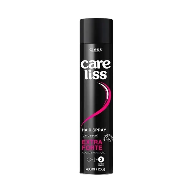Hair Spray Cless Care Liss Extra Forte Aerosol 400Ml