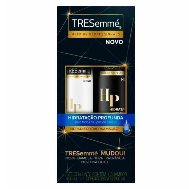 Shampoo Tresemme Hidrat Prof 400ml+Condicionador200ml