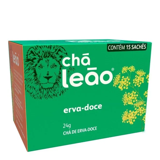 Chá de Erva Doce Leão 15 Saches - MATTE LEÃO