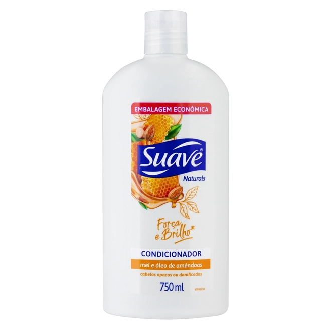 Condicionador Suave Mel E Óleo Amêndoa Frasco 750ml