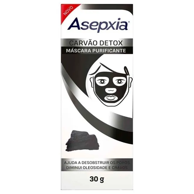 ASEPXIA MASC CARVAO DETOX 30G(GNM)