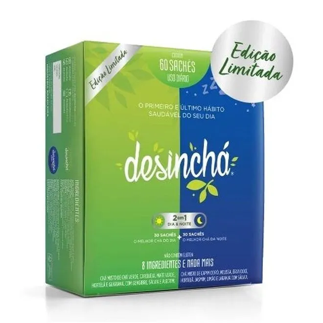DESINCHá MISTO DIA + NOITE 60 SACHêS