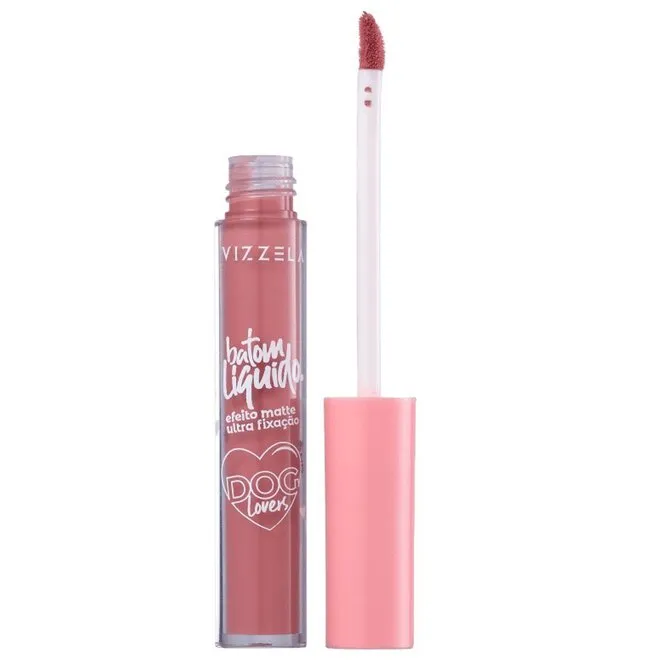 Batom Líquido Matte Dog Lovers Cor02 Shih Tzu 3,5g-VIZZELA