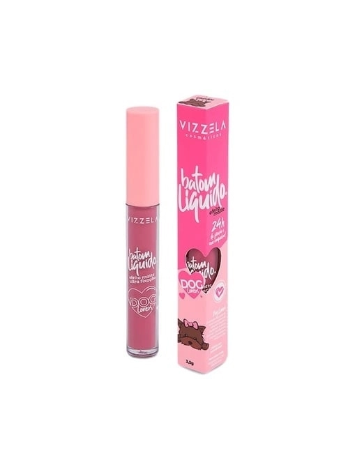 Batom Líquido Matte Dog Lovers Cor05 Yorkshire 3,5g-VIZZELA