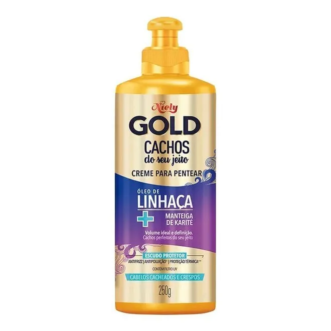 Creme Pentear Niely Gold Cacho Jeito 250G