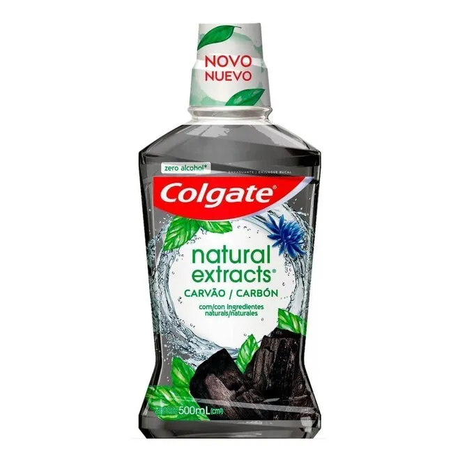 Enxaguante Bucal Colgate Natural Extracts Carvão 500ml
