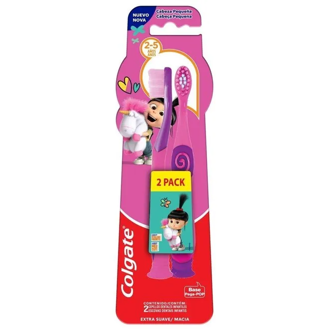 Escova Dental Infantil Smiles 2-5 Anos 2 unidades - COLGATE