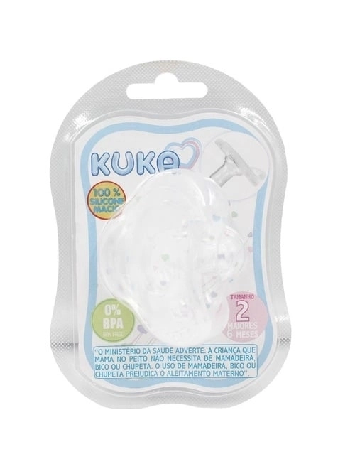 Chupeta Kuka Sil Soft Comf B. Red