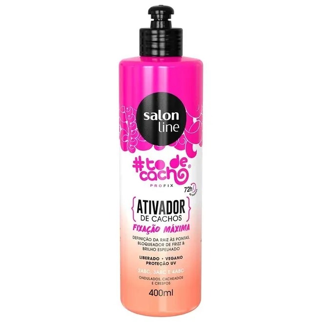 Ativador de Cachos 2,3,4 ABC 400ml - SALON LINE