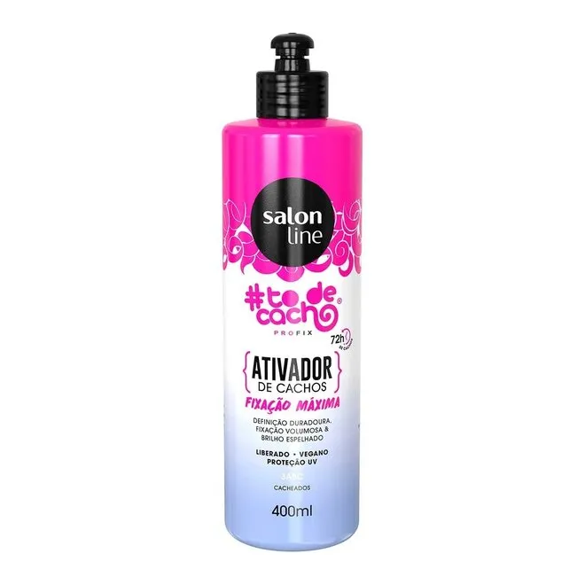 Ativador Salon Line Todecacho Fixa Max 3Abc 400ml