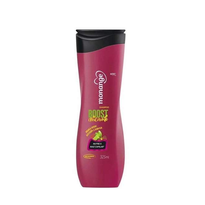 Shampoo Monange Boost de Crescimento Frasco 325ml