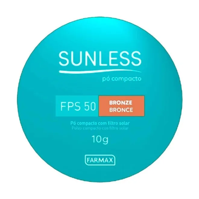 Pó Compacto Efeito Matte FPS 50 Bronze Sunless 10g