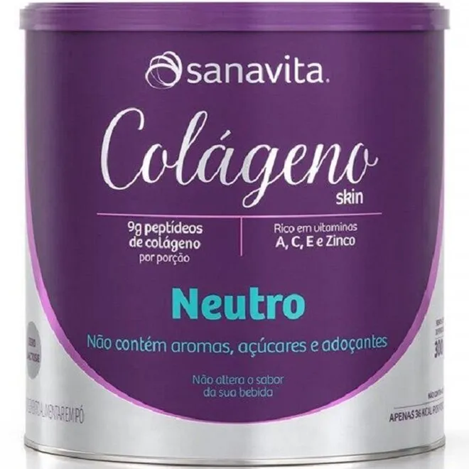 Colágeno Sanavita Skin Neutro 300g