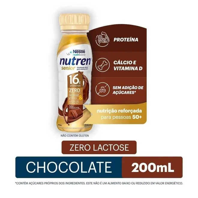 Suplemento Alimentar Nutren Senior Chocolate 200ml