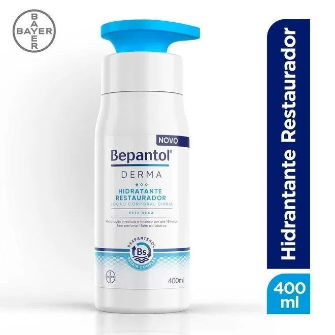 Loção Hidratante Corporal Restaurador Bepantol Derma 400ml
