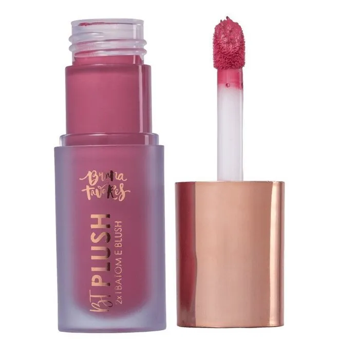 Bruna Tavares BT Plush 2 em 1 Bela - Batom Líquido 6,3ml