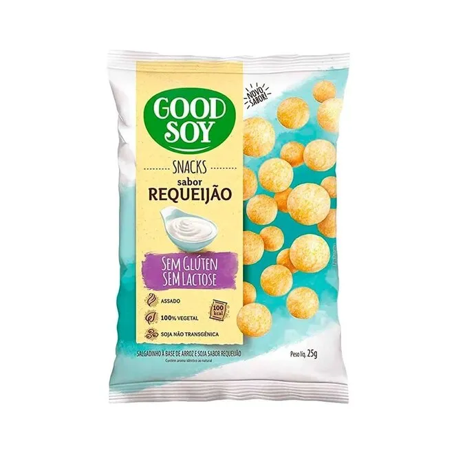 Snack de Soja Requeijão Good Soy 25g