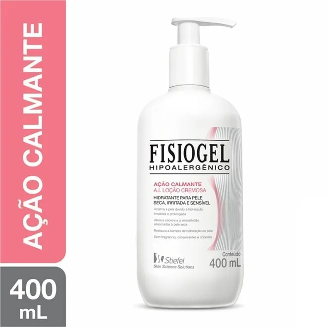 Loção Fisiogel Ação Calmante 400ml