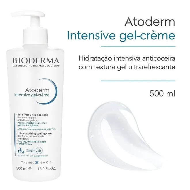 Gel Creme Atoderm Intensive com 500ml