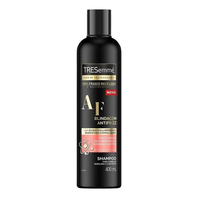 Shampoo Tresemmé Blindagem Antifrizz Frasco 400ml