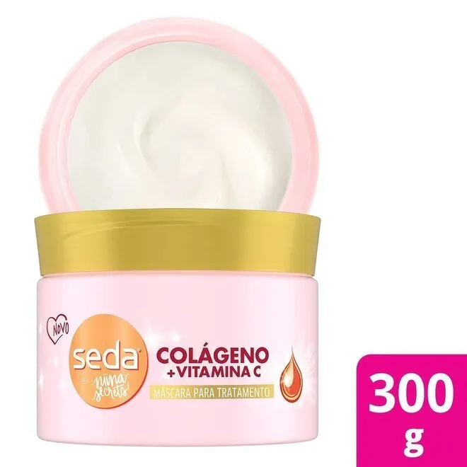 Mascara De Tratamento Seda Colag Vit C 300G