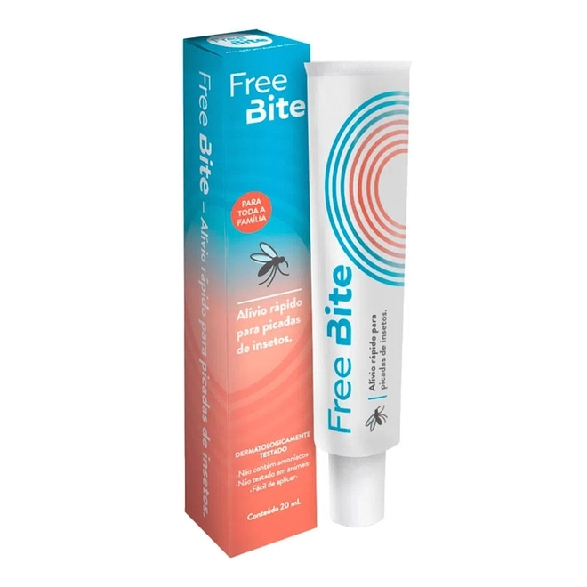 Gel Free Bite Pos Picada De Insetos 20ml