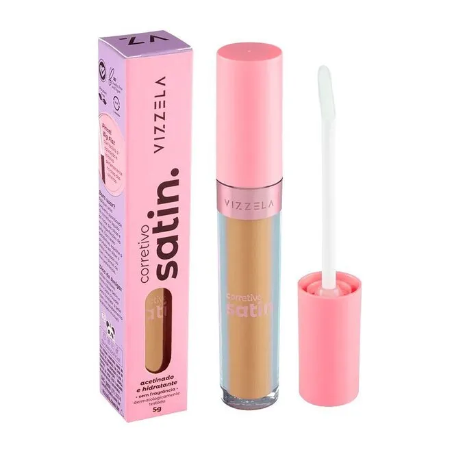 Corretivo Liquido Vizzela Satin Cor08 5G