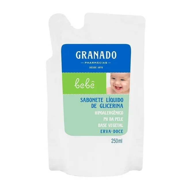 Refil Sabonete Líquido Granado Erva Doce 250ml