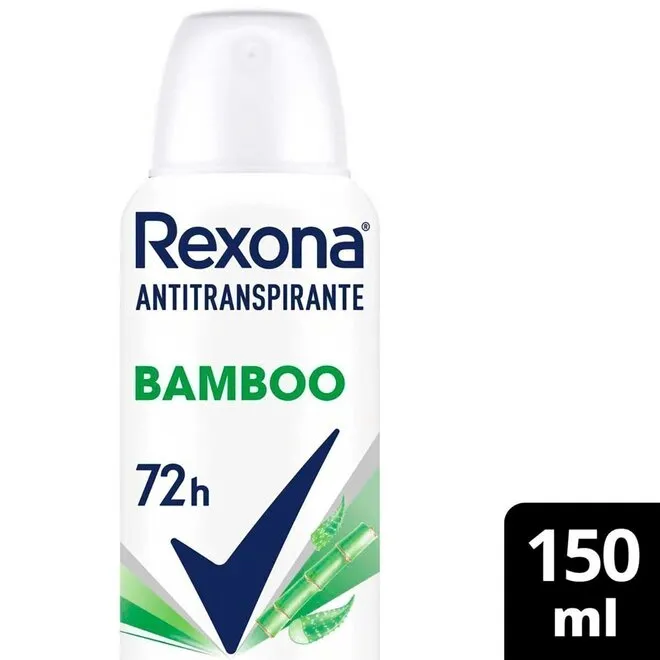 Desodorante Aerossol Bamboo Rexona 150ml