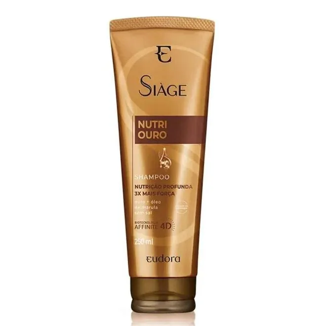 Shampoo Nutri Ouro Eudora Siage 250Ml