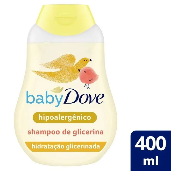 Shampoo Hidratação Glicerinada Dove Baby Frasco 400ml