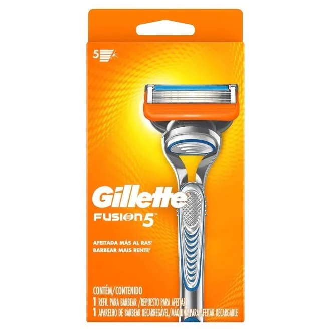 Aparelho de Barbear Fusion 5 1 unidade - GILLETTE