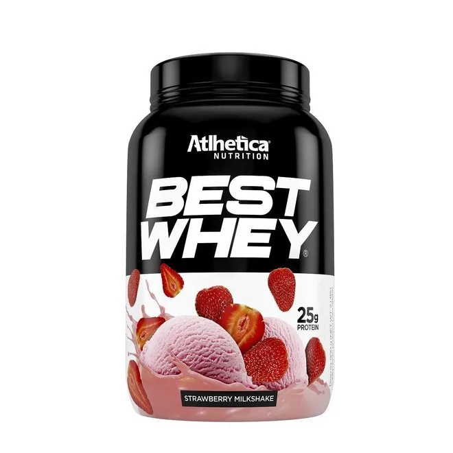 Best Whey Atlhetica Nutrition Strawberry Milkshake 900g