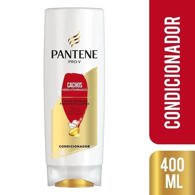 Condicionador Pantene Cachos Hidra-Vitaminados Frasco 400ml