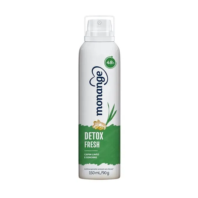 Desodorante Aerosol Detox 150ml - MONANGE