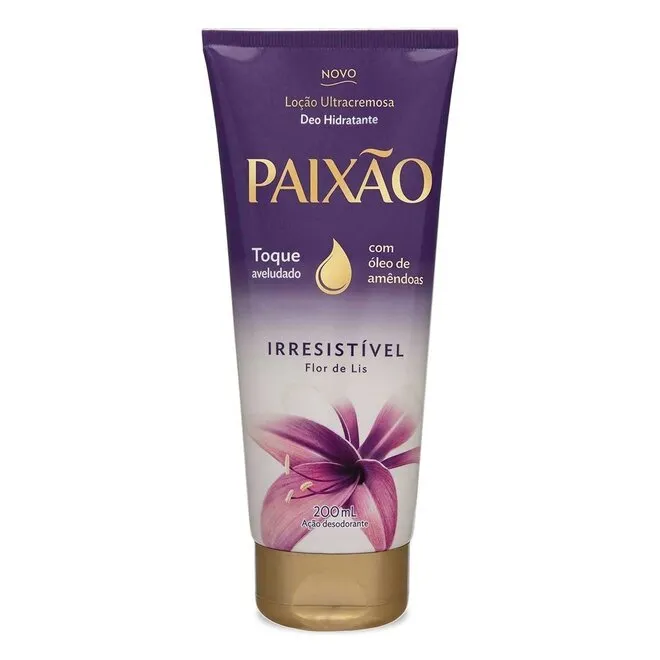 Hidratante Irresistível Flor De Lis Paixão 200Ml