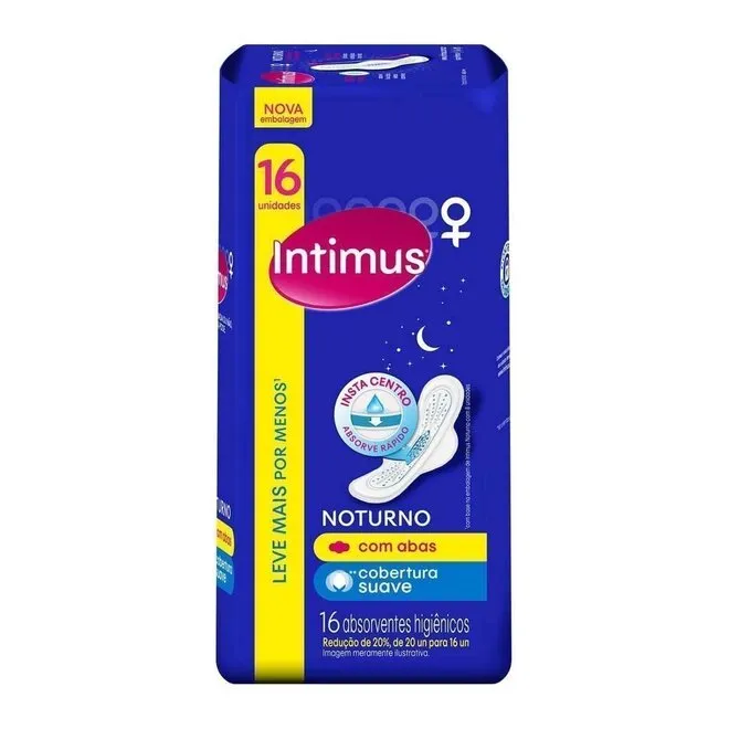 ABS INTIMUS NOT C/ABAS SUAVE 16UN