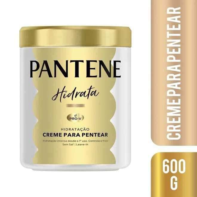 Creme para Pentear Pantene Hidrata com 600g