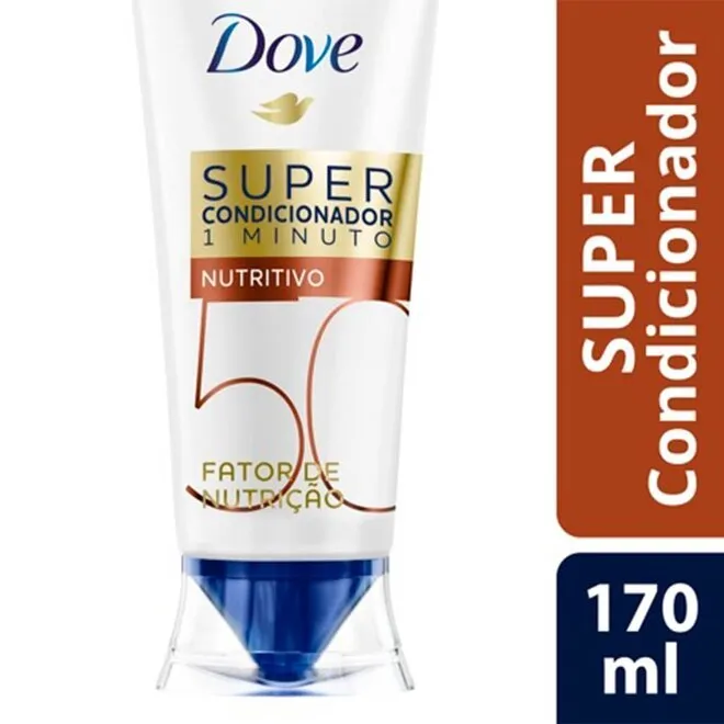 Condicionador Super 1 Minuto Fator De Nutrição 50 Dove 170Ml