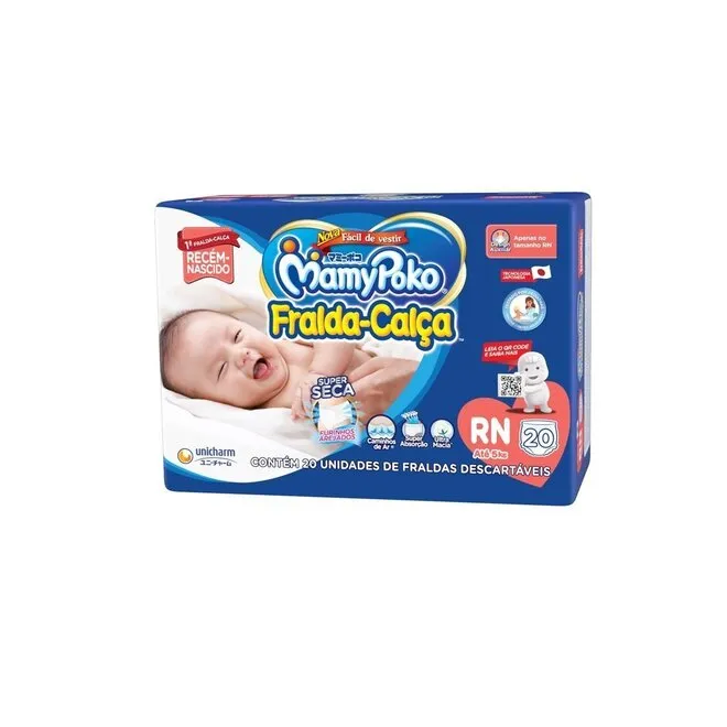 Fralda Mamypoko Superseca Reg Rn 20Unidades