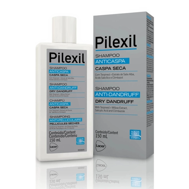 PILEXIL SHAMPOO ANTICASPA SEC 150ML