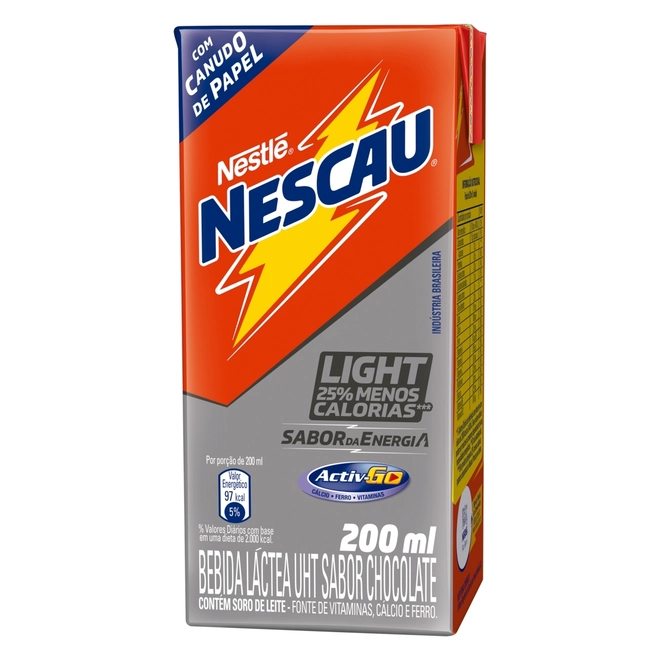 Bebida Láctea Nescau Prontinho Light 200Ml