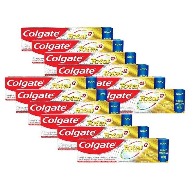 Creme Dental Colgate Total 12 Anti-Tártaro 180G