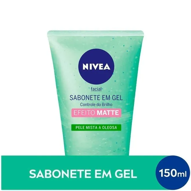 Sabonete Em Gel Facial Controle Do Brilho Nivea 150Ml
